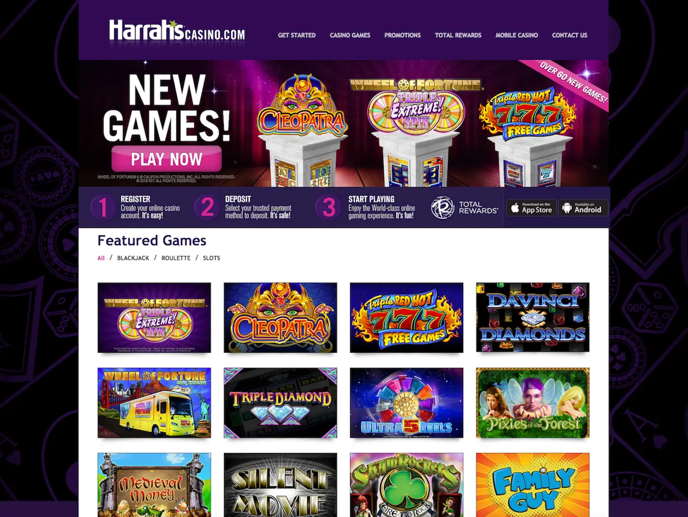 Harrahs Online Casino