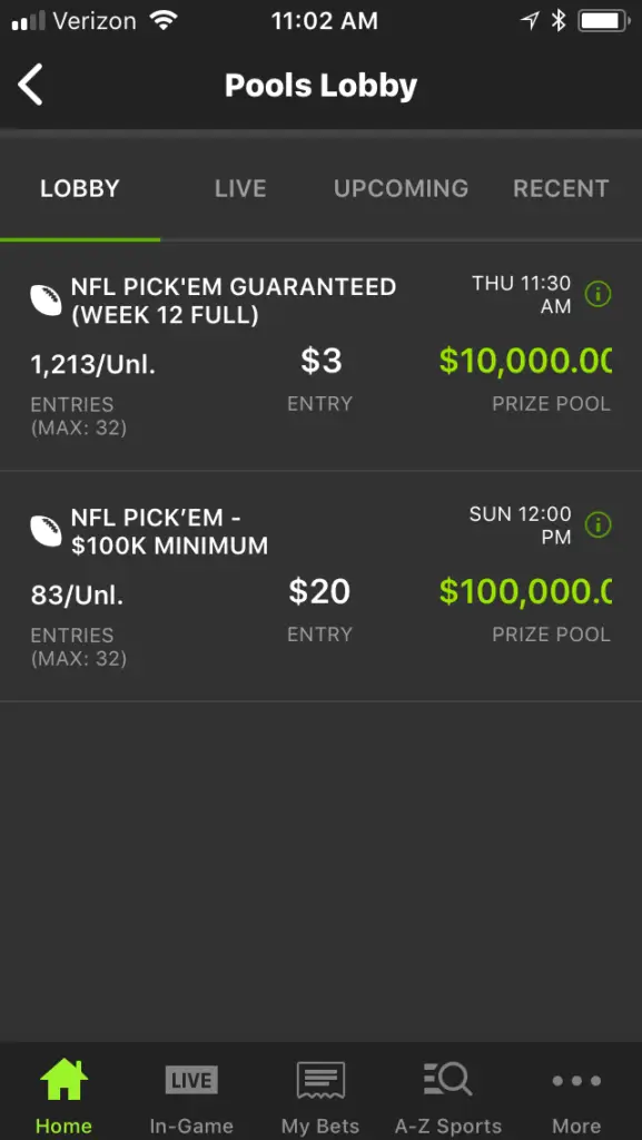 DraftKings Sportsbook 4