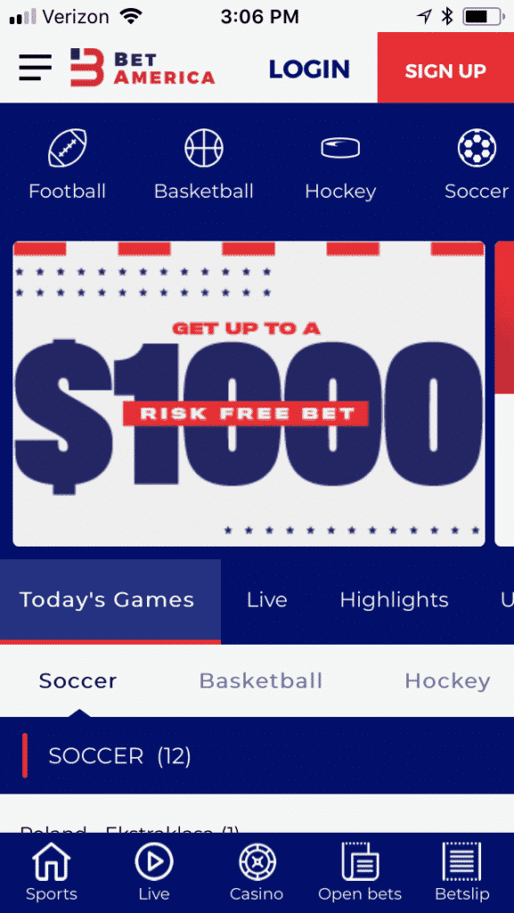 Betamerica Mobile App