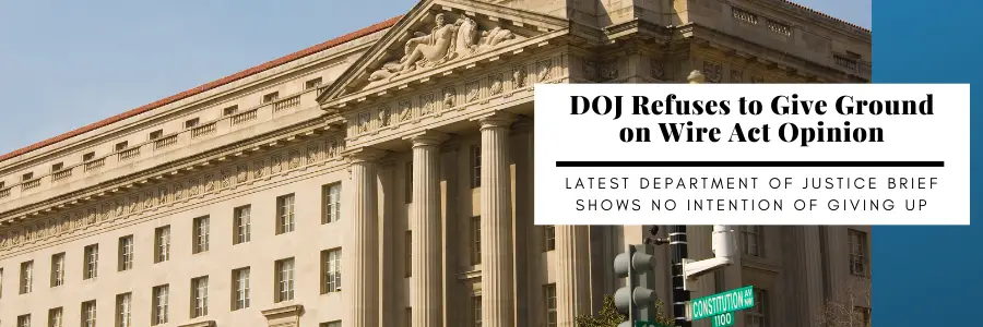 DOJ Wire Act brief 2019 DOJ Wire Act brief 2019