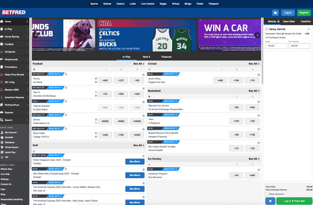 Betfred Registration Register and now have Earliest Deposit Added bonus