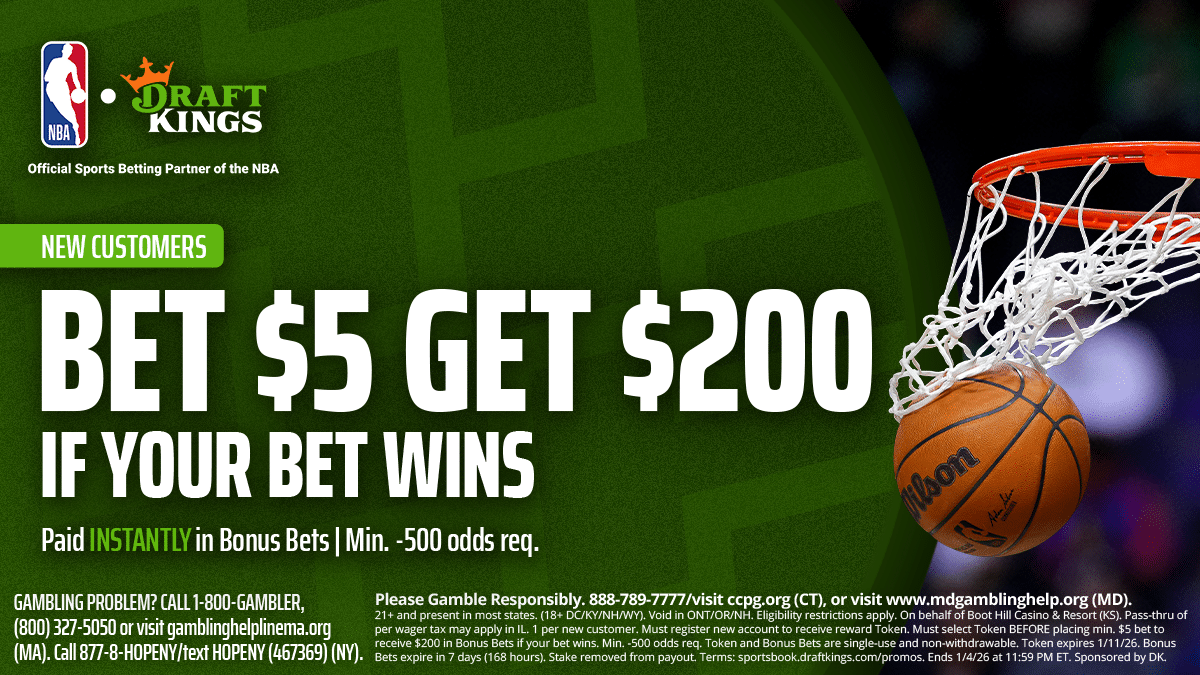 DraftKings Sportsbook bonus Dec 25