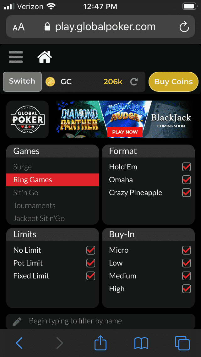 Global Poker Review And Bonus Info How Global Poker Works