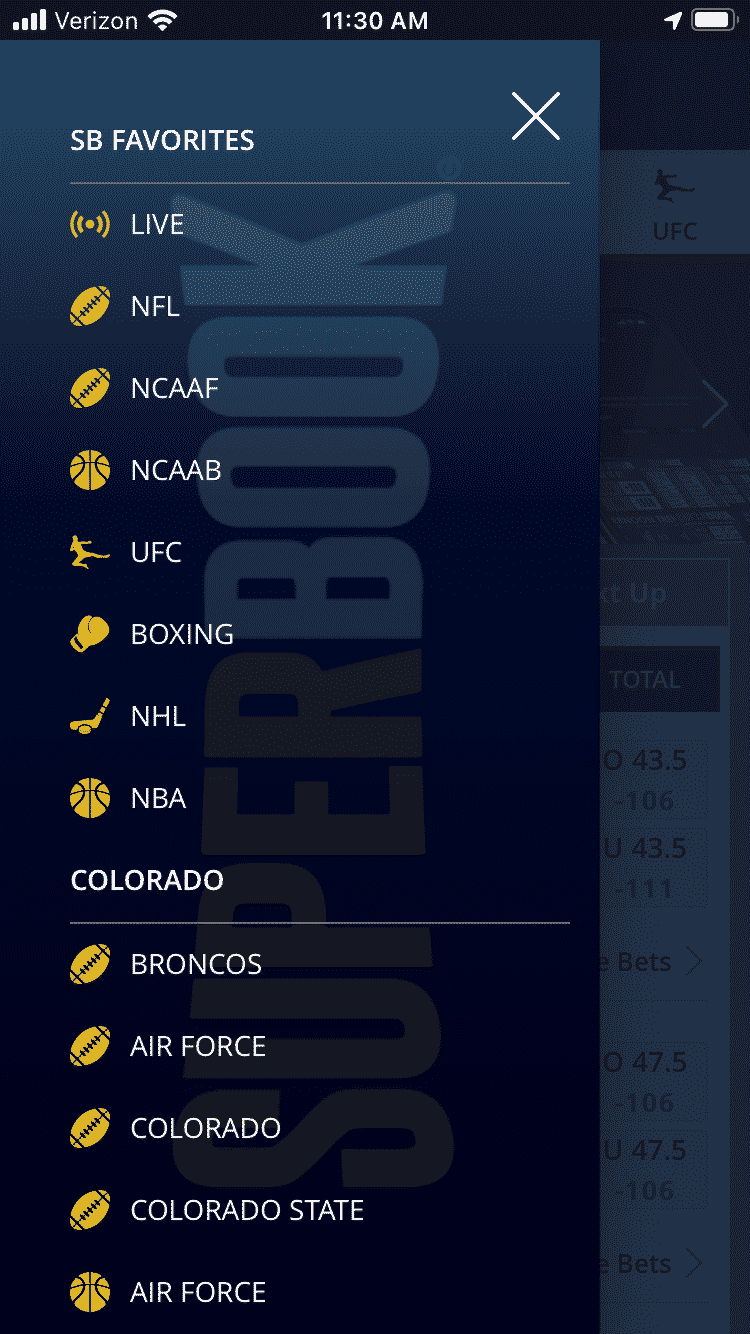 Westgate superbook mobile sports betting app