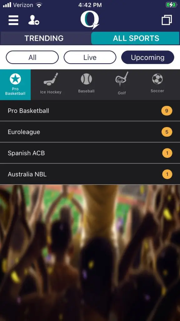 Q Sportsbook app 2