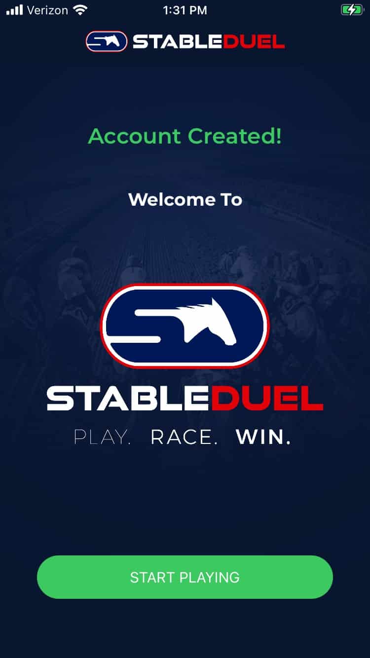 Sponsor a FREE Game' - StableDuel