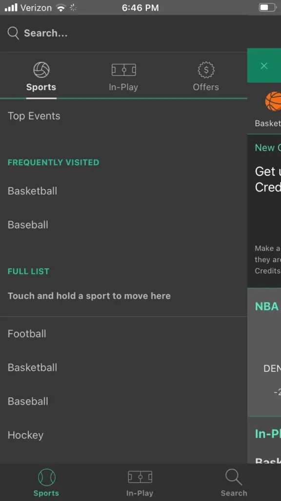 Bet365 mobile app 3