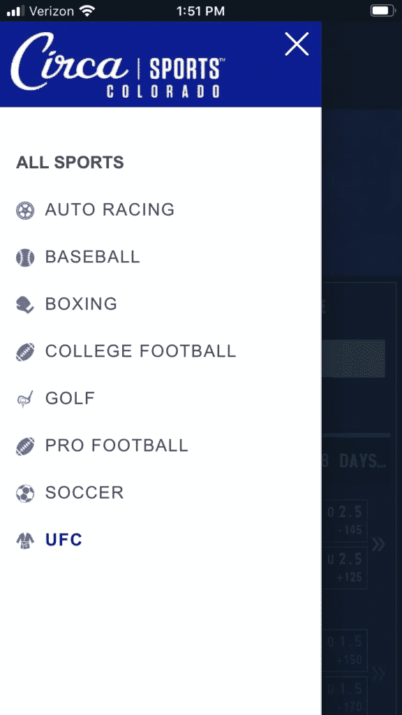 Circa Sports app 2