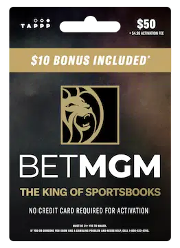 BetMGM gift card