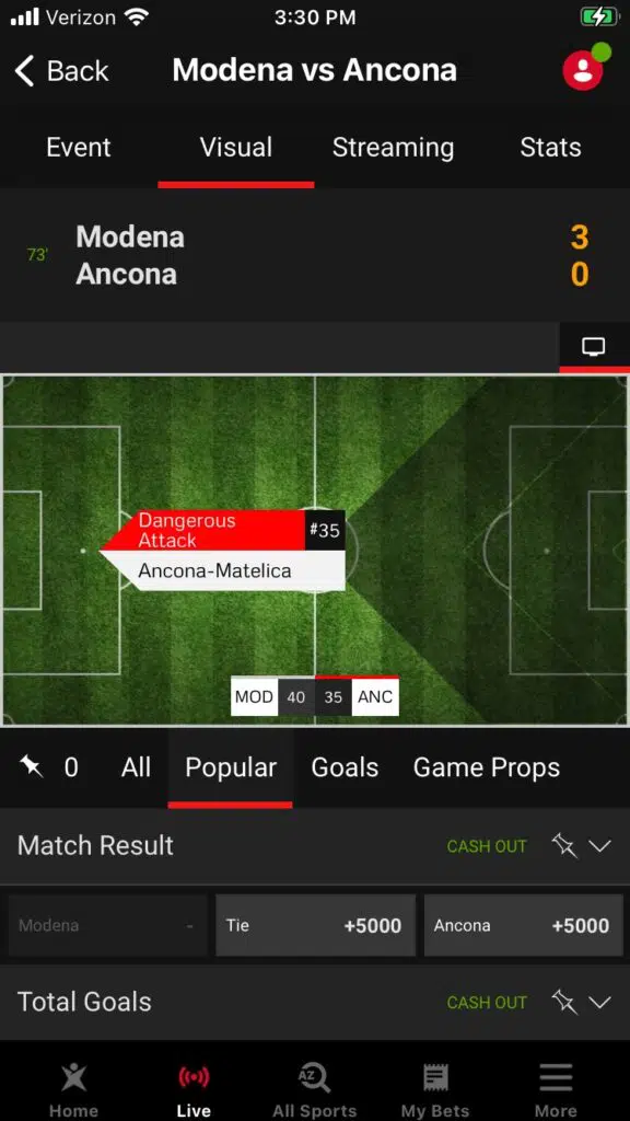 Betsafe app 3