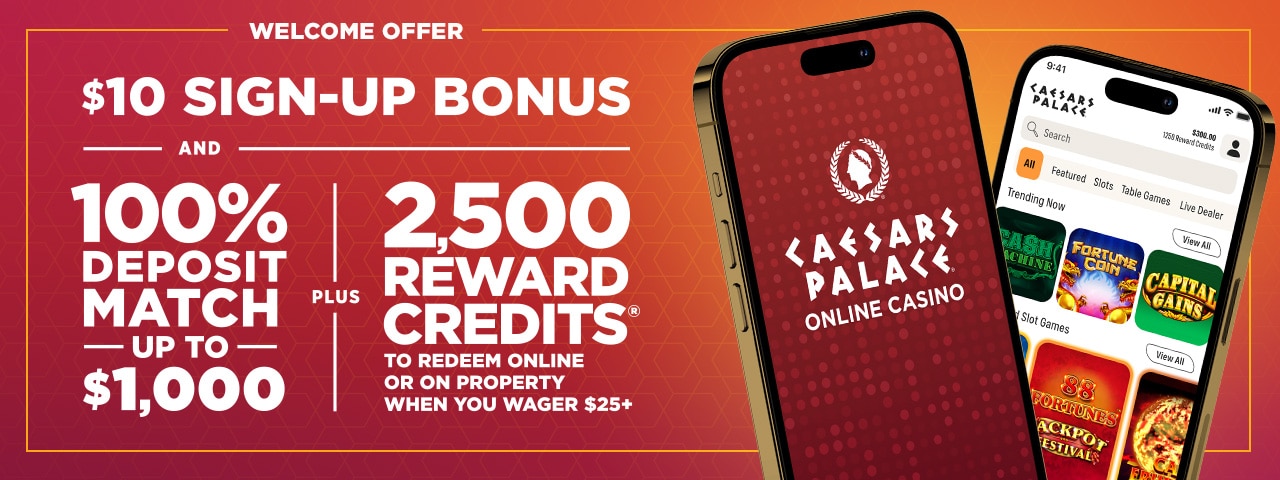 Caesars Palace Casino bonus