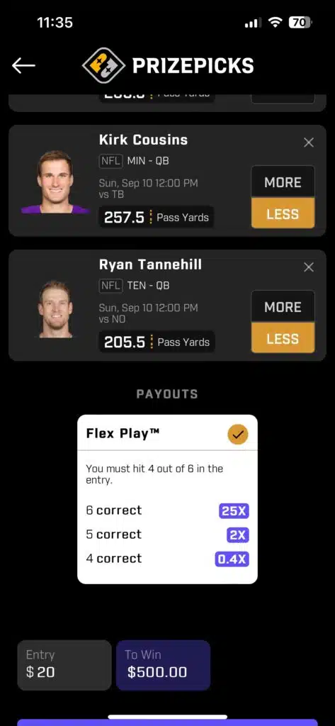 PrizePicks app 3