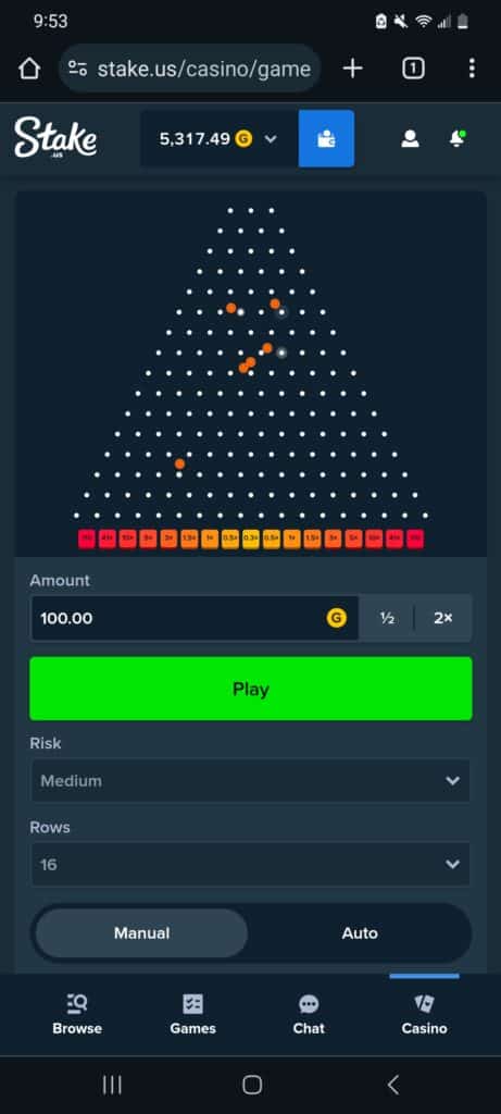 Stake us casino game