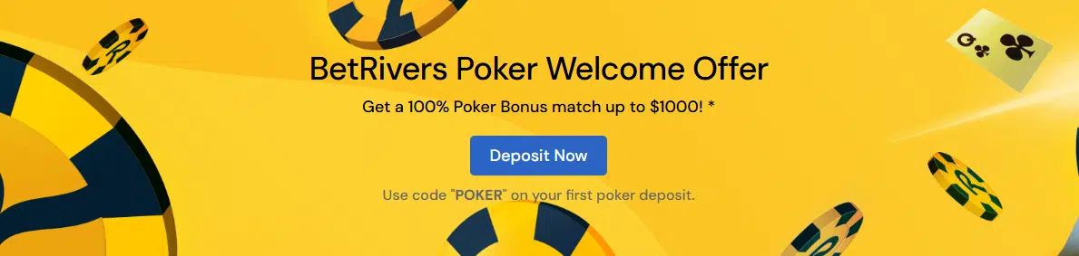 BetRivers Poker bonus