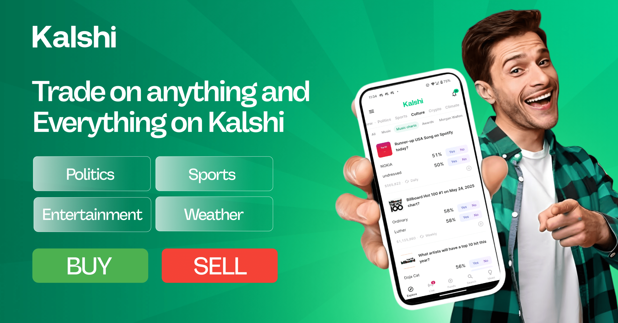 Kalshi prediction markets scaled