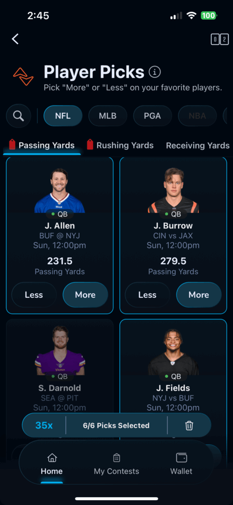 OwnersBox pickem fantasy
