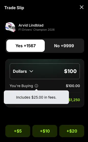 DraftKings Predictions fees 1 DraftKings Predictions fees 1