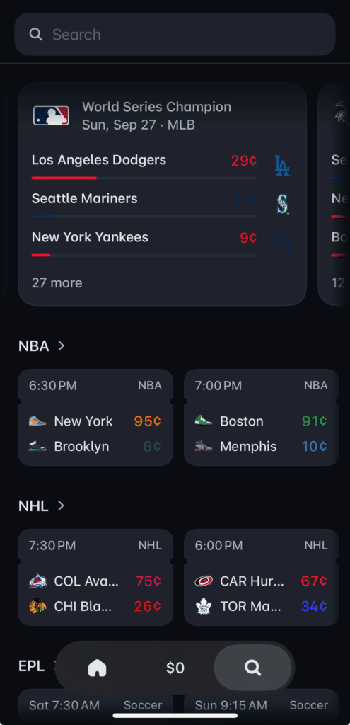 Polymarket app markets Polymarket app markets