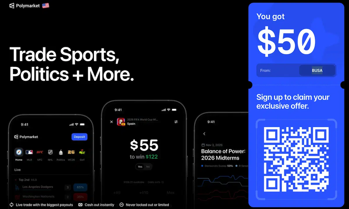 Polymarket bonus USA