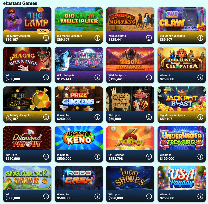 Mass Lottery online scratchers